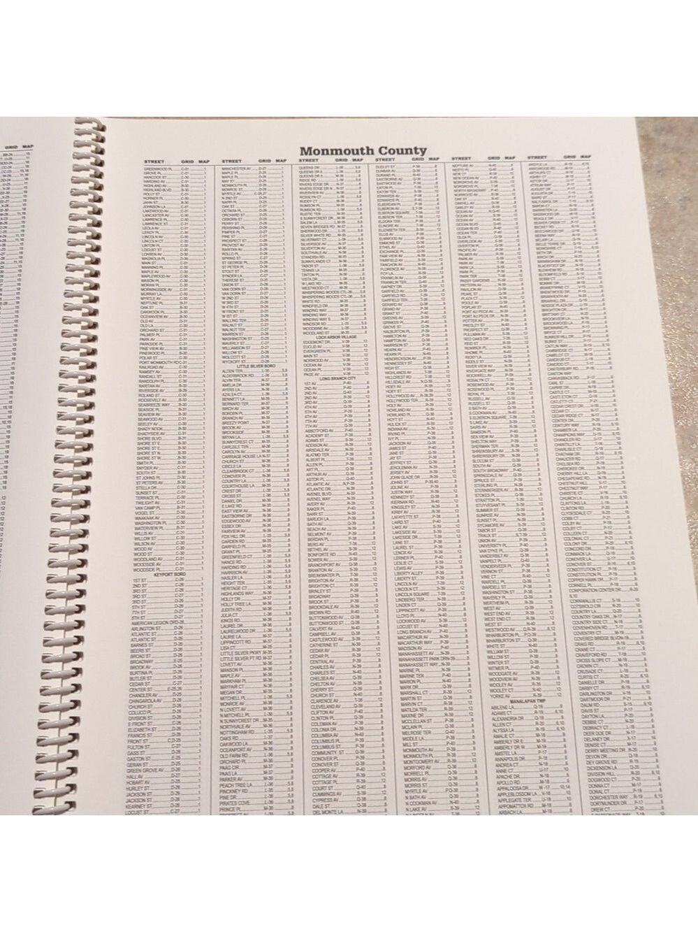 Geographia Monmouth Ocean County New Jersey Atlas 2003 - Picture 14 of 16